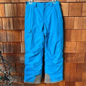 NWOT COLUMBIA Bugaboo Adjustable Blue Snowboard/Ski/Snow Pants - Kids X-Large